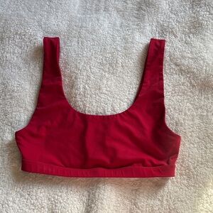 Fabletics Bold Red Sports Bra